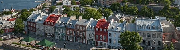 Old 	Quebec (UNESCO World Heritage Site)